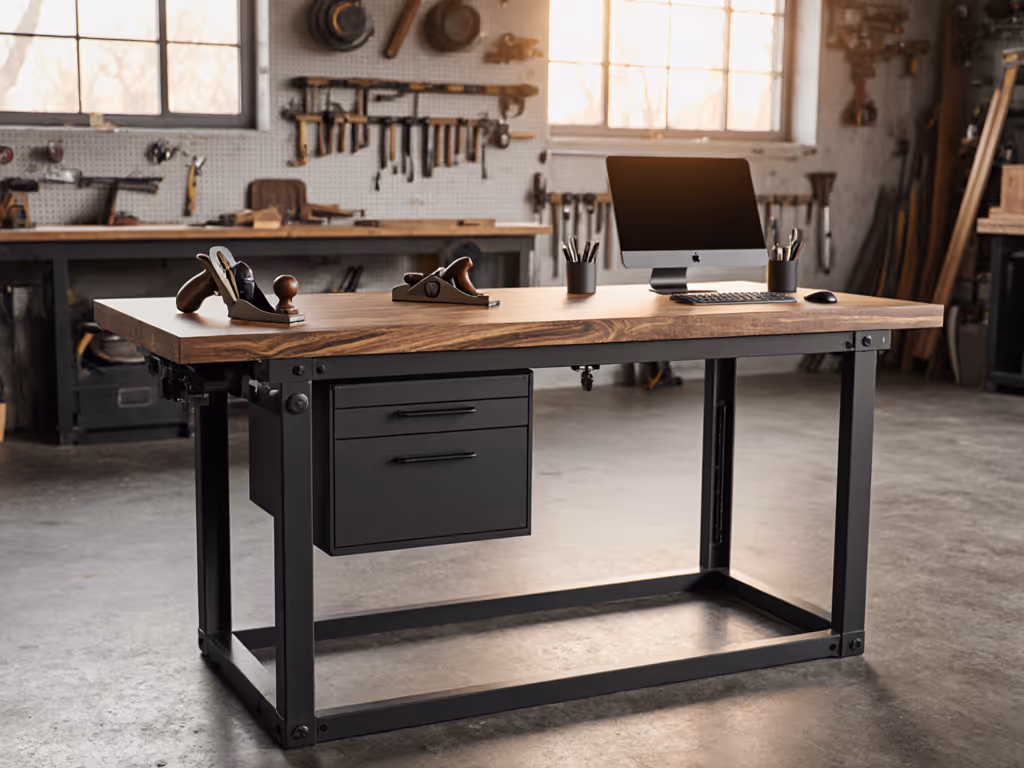 Build Your Dual Purpose Work Bench: Workshop & Office