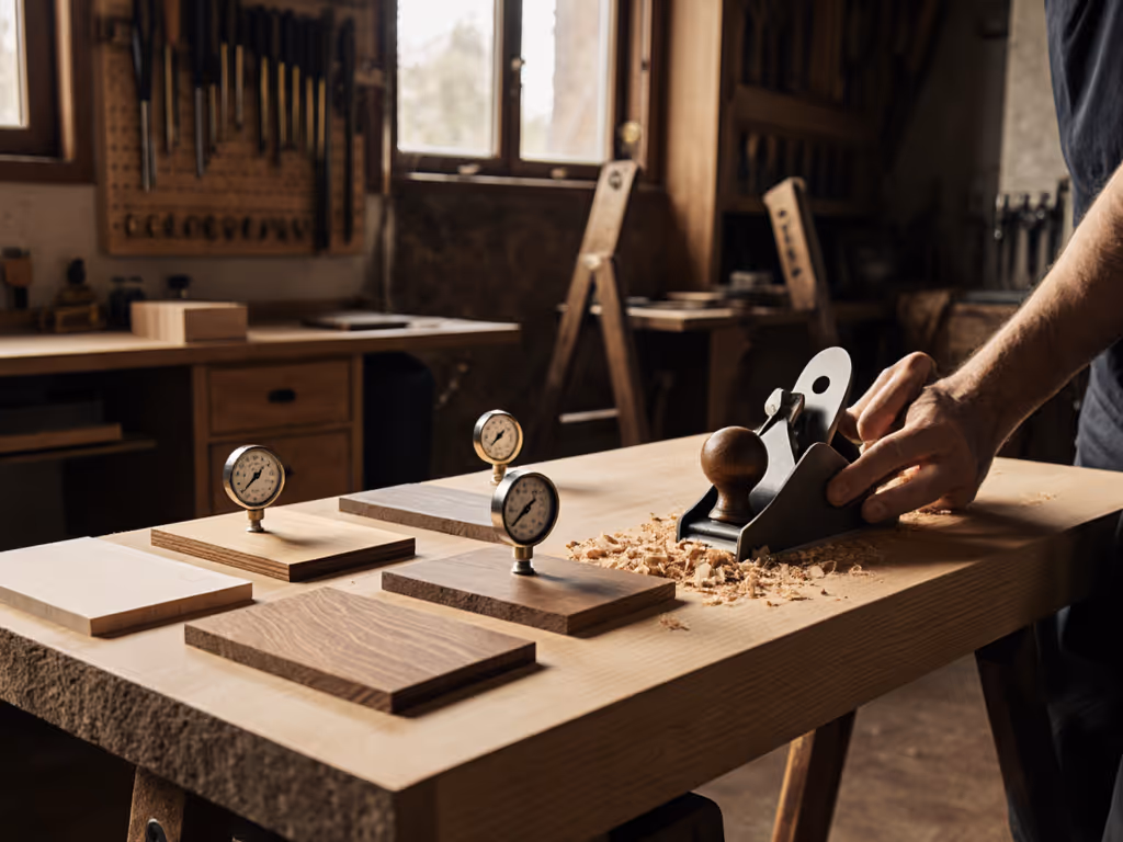 Woodworking Bench Top Materials: Hand Tool Vibration Compared