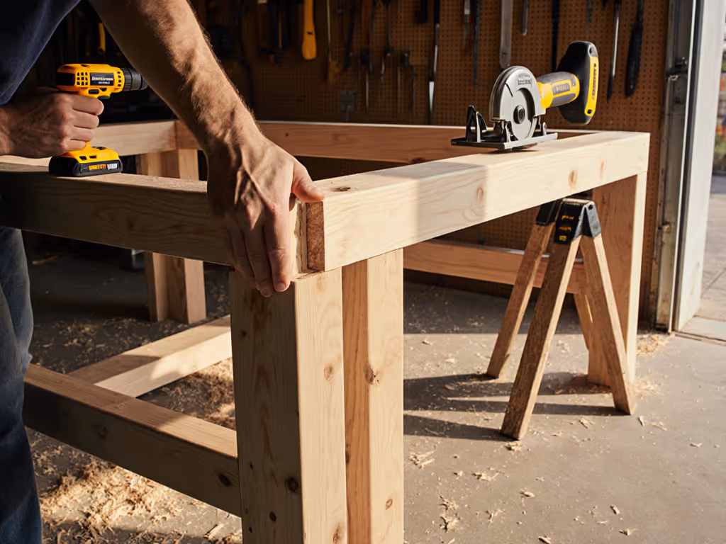 Build a Rock-Solid Workbench With Basic Tools