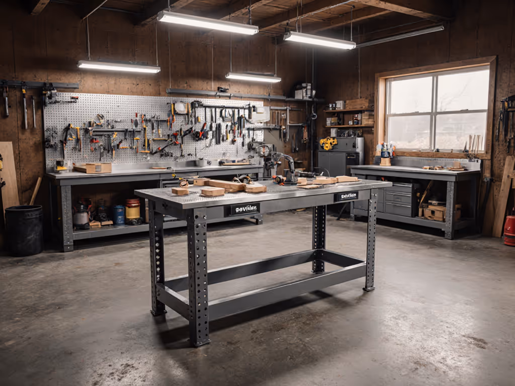 Seville Classics UltraHD Steel Workbench: Heavy-Duty Review
