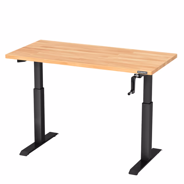WORKPRO Adjustable Workbench with Crank Handle
